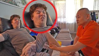 Kung Fu Master Cures My Liver With INSANE Foot Massage [upl. by Elwin]