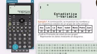 Calcular Media Varianza y Desviación Estándar con calculadora CASIO fx991LA CW  Parte 12 [upl. by Fronia109]