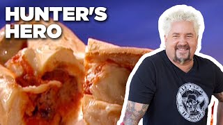 Guy Fieri Makes a Hero Sandwich with His Son Hunter THROWBACK  Guys Big Bite  Food Network [upl. by Niotna]