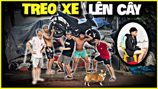 DUY BIN  Troll Xe Máy MƯỚP Bất Ngờ Bị Treo Trên Cây  MƯỚP Đã Khóc [upl. by Suqram403]