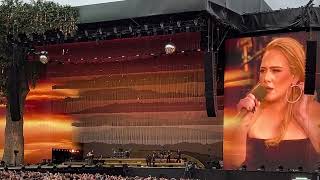 Adele London Hyde Park 2nd July 2022 Hello [upl. by Alisia479]