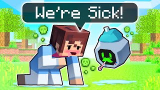 Steve and GUIDO Are SICK In Minecraft [upl. by Monarski]