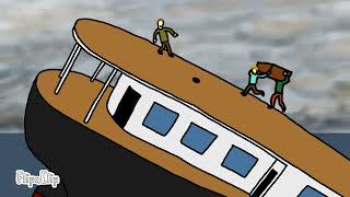 A Sinking Ship Sinking ship animation animationsinkingship [upl. by Eiznyl30]