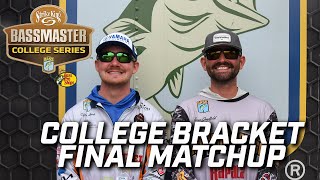 Bassmaster College Classic Bracket Finals matchup [upl. by Morie403]