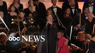 The moment Aretha Franklin stepped in for Pavarotti [upl. by Maro460]