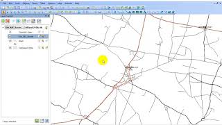 How to create border using Mapinfo Part 1  Cluster border using Mapinfo  Drawing cluster border [upl. by Everick]