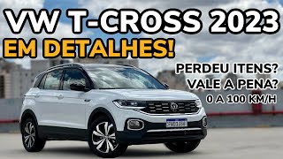 NOVO VOLKSWAGEN TCROSS 2023 HIGHLINE EM DETALHES  Falando de Carros [upl. by Wang]