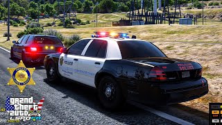 GTA 5 Playing As A Sheriff Patrol Police  Lspdfr Mod  Gta 5 Police 🚨 [upl. by Amalia826]