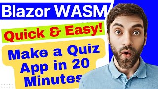 How to Make a Quiz App in Blazor WASM  A StepbyStep Guide [upl. by Anoiek100]