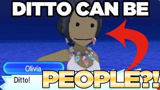 DITTO TRANSFORM INTO PEOPLE in Pokemon Ultra Sun and Moon  Austin John Plays [upl. by Housen10]