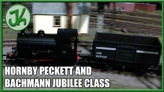 Hornby Peckett and B17 Running on Large Indoor Railway [upl. by Magdaia]