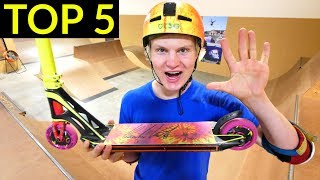 TOP 5 PRO SCOOTER TRICKS [upl. by Ebner]