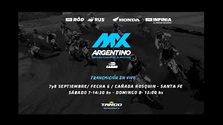 Sexta Fecha  Campeonato Nacional MX ARGENTINO CAÑADA ROSQUIN  Domingo [upl. by Sucirdor]