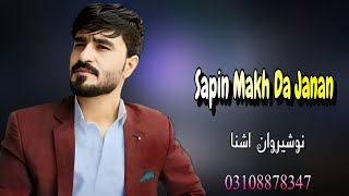 Nosherwan Ashna New Songs 2024  Pashto New Songs 2024  Tiktok Songs Sapin Makha Da janan  songs [upl. by Holmen]