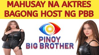 CONGRATS MAHUSAY NA AKTRES BAGONG HOST NG PINOY BIG BROTHER [upl. by Tamera]