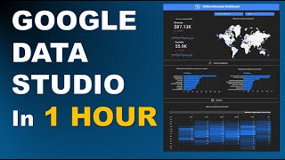 Google Data Studio Complete Tutorial for Beginners 🔥 [upl. by Eelirem]