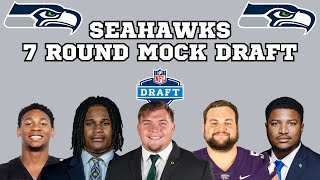 Seattle Sports Show  Seattle Seahawks 2024 NFL Mock Draft 100 [upl. by Ronile]