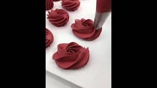 Learn Pipping Techniques with icing nozzles for cake and treats [upl. by Leaw]