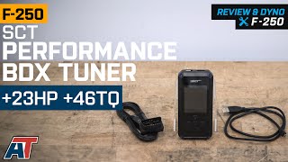 20112022 62L F250 SCT Performance BDX Tuner Review amp Dyno [upl. by Ellehcen]