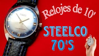 Relojes de 10 STEELCO 70s [upl. by Mccahill]