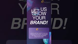 eDesigner Branding Services videocreation ads design animation howtomakeanadvertisement [upl. by Gnirol]