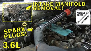 20162021 Jeep Grand Cherokee WK2 36L Spark Plug Replacement [upl. by Annanhoj]