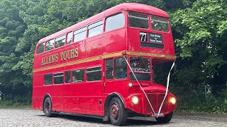 Allen’s Tours AEC Routemaster JJD 560D  Ex London Transport RML 2560 ITH Tour [upl. by Akirahc16]