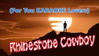 Glen Campbell  Rhinestone Cowboy KARAOKE [upl. by Sheree]