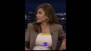 Eva Mendes SHOCKS Jimmy Fallon With His Dad Funny Story shorts [upl. by Eirovi]