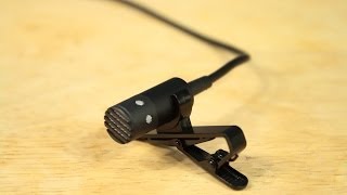 AudioTechnica PRO 70 Lavalier Micrphone Review [upl. by Ahseym]