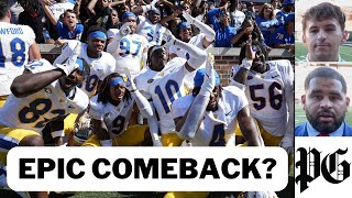 PittCincinnati reaction How did the Panthers complete their wild 21point comeback on the road [upl. by Epstein]