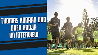 Saisoneröffnung 20212022  Thomas Konrad und Dren Hodja im Interview [upl. by Qulllon661]