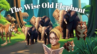 The Wise Old Elephant  Read Aloud Moral Story for KidsEnglish  Fairy Tales  Preschoolers  WOA [upl. by Andromede]