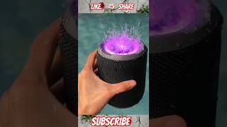 Waterproof testing Bluetooth speaker 💦💦viral bluetooth yt ytshortsvideo ytshort ytshorts jbl [upl. by Anigue]