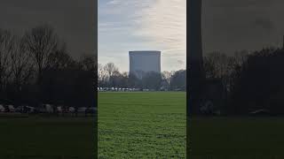 Sprengung des Kühlturms der Steag in Voerde am 031223 um 11 Uhr [upl. by Blas]