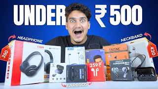 We Tested all Cheap Bluetooth Earphones Headphones Earbuds Under ₹500 ⚡ and Found top 5 best [upl. by Gaelan279]