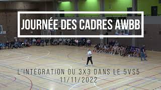 Didier Themans  “Drills de 3X3 au service du 5 contre 5” [upl. by Marcelle]