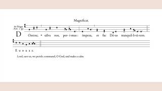 Magnificat Antiphon quotDomine salva nosquot for Vespers 4th Sunday after Ephiphany [upl. by Leahplar354]