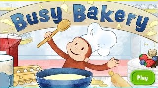 Curious George  Busy Bakery GamePlay HD 1080p [upl. by Eimiaj646]