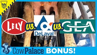 Lely vs DeLaval vs GEA Milking ROBOTS  Whats the Difference  BOCP  BONUS EPISODE [upl. by Irrep]