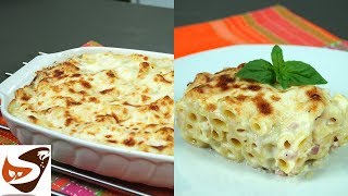 Pasta al forno con besciamella Semplice Veloce e Gustosa – Primi piatti  Pasticcio di pasta [upl. by Iralav996]