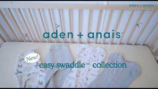 introducing the new aden  anais™ essentials wrap swaddle [upl. by Annayram]