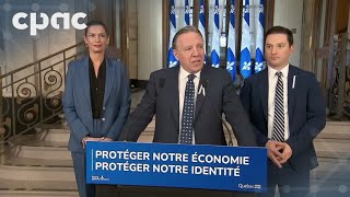 Le PM du Québec François Legault fait le bilan de la session parlementaire – 6 décembre 2024 [upl. by Rostand871]