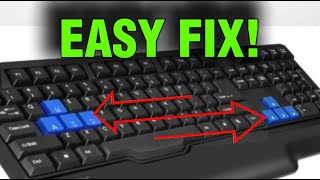 Fixing Swapped WASD amp Arrow Keys Quick Tutorial [upl. by Valencia]