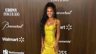 Meagan Good quot2024 EBONY Power 100 Galaquot Green Carpet [upl. by Nole879]