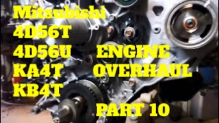 4D56 CRDI ENGINE OVERHAUL Ovherall [upl. by Remliw239]