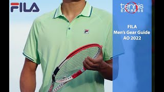 Australian Open 2022 Fila Mens Gear Guide [upl. by Peters]