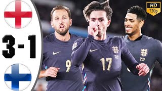 England Vs Finland 3  1 Highlights and All Goals HD 2024 [upl. by Cyler]