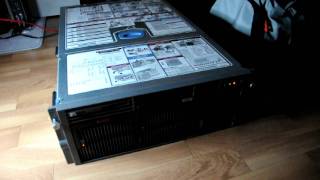 HP Proliant DL580 G2 Boot Noise [upl. by Quintessa]