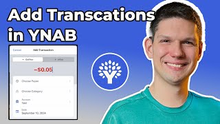 How To Add Transactions In YNAB YNAB EasyToFollow Tutorial 2024 [upl. by Aliuqaj]